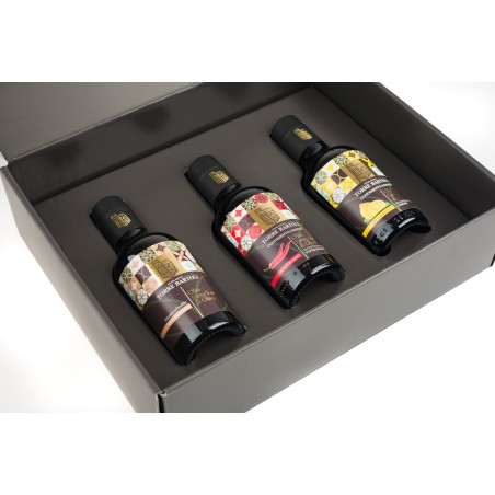 Confezione regalo Mix 3 - Olio Extra Vergine D'Oliva - 0,25 L